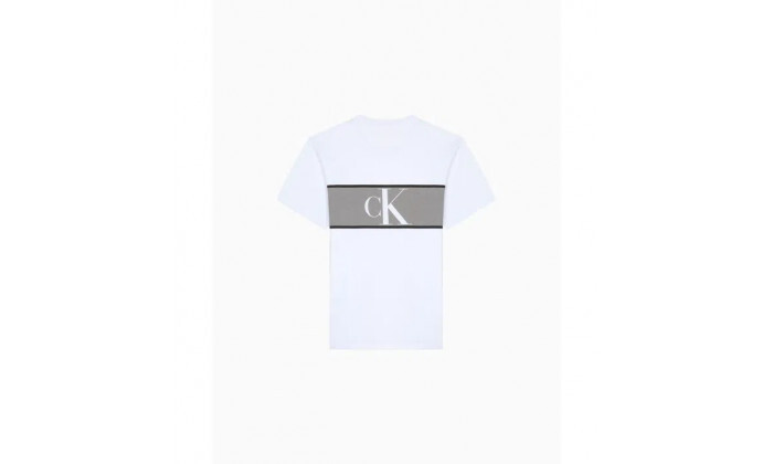 4 חולצת טי שירט לגברים Calvin Klein בצבע לבן