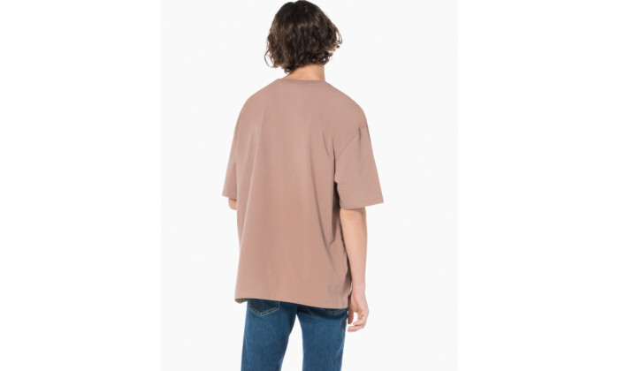 3 חולצת טי שירט לגברים Calvin Klein בצבע חום
