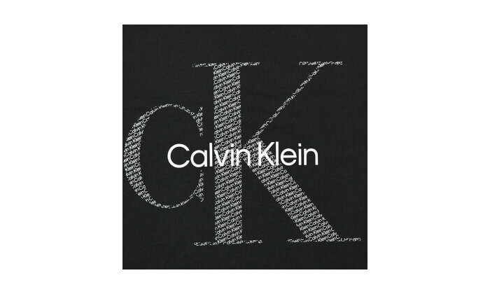 4 חולצת טי שירט לגברים Calvin Klein דגם S/S Monogram W/AOP Logo