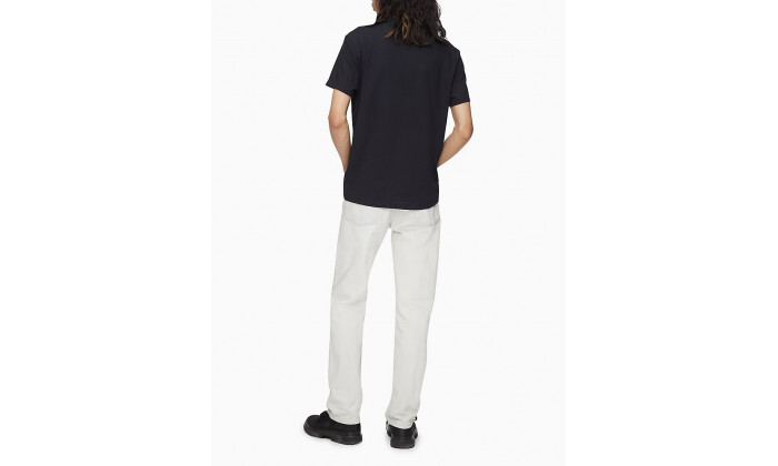 3 חולצת טי שירט לגברים Calvin Klein דגם Tech Pique בצבע שחור