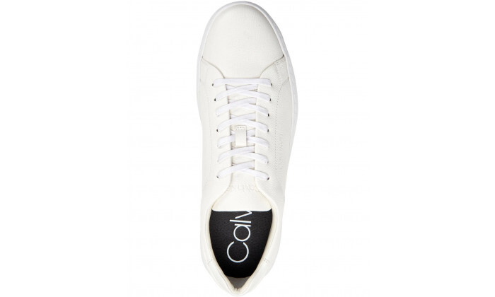 3 נעלי סניקרס לגברים Calvin Klein דגם Falconi בצבע לבן