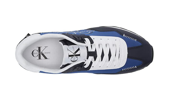 5 נעלי סניקרס Calvin Klein לגברים דגם Eden בצבע כחול