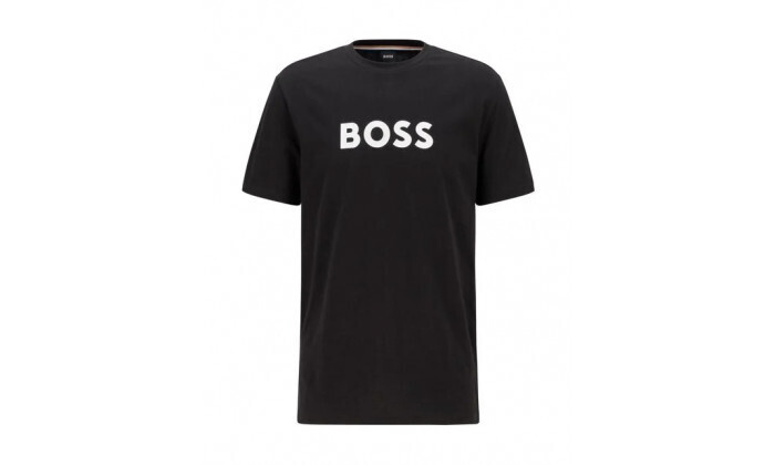 4 חולצת טי שירט 100% כותנה לגבר HUGO BOSS - שחור