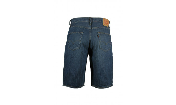 3 מכנסי ברמודה ג'ינס לגברים Levis דגם 469 - כחול כהה