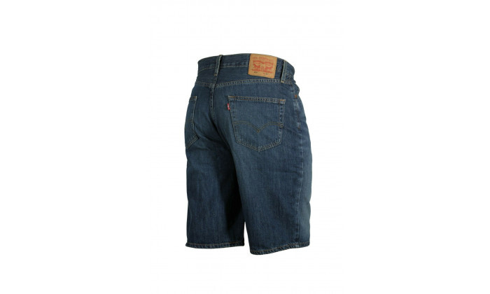 4 מכנסי ברמודה ג'ינס לגברים Levis דגם 469 - כחול כהה
