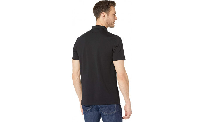 3 חולצת פולו לגברים Calvin Klein דגם Move 365 Pique - שחור