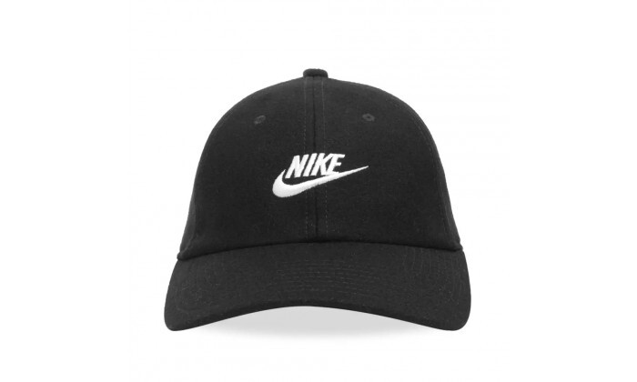 4 כובע מצחייה נייקי Nike דגם FLANNEL LOGO בצבע שחור