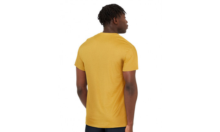 3 חולצת אימון נייקי NIKE לגבר דגם Dri-FIT Miler בצבע צהוב