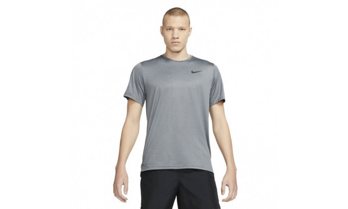 3 חולצת אימון נייקי NIKE לגבר דגם Dri-FIT Miler בצבע אפור