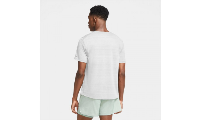 3 חולצת אימון נייקי NIKE לגבר דגם Dri-FIT Miler בצבע לבן