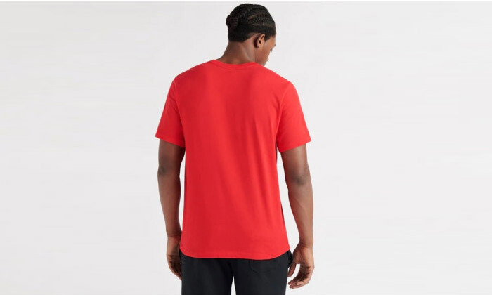 3 חולצת טי שירט לגברים נייקי NIKE דגם Icon Futura בצבע אדום