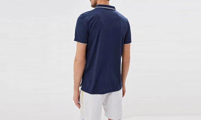3 חולצת פולו לגברים NIKE דגם Court Dry בצבע כחול 