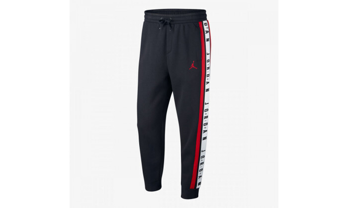 5 מכנסיים לגברים נייקי NIKE דגם Air Jordan - שחור-אדום