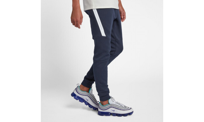 4 מכנסיים לגברים נייקי NIKE דגם Tech Fleece - כחול