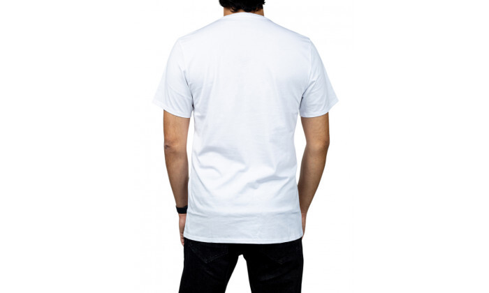 3 חולצת טי שירט 100% כותנה לגברים KARL LAGERFELD - לבן