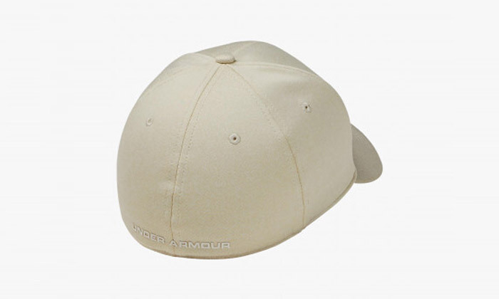 3 כובע מצחייה אנדר ארמור Under Armour דגם Twist Stretch בצבע חאקי