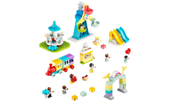 7 לגו דופלו LEGO duplo: פארק שעשועים 10840