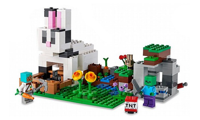 לגו מיינקראפט LEGO MINECRAFT: חוות הארנב 21181