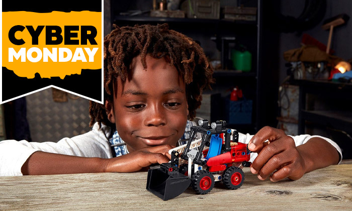 6 לגו טכני LEGO TECHNIC: טרקטור עם כף 42116
