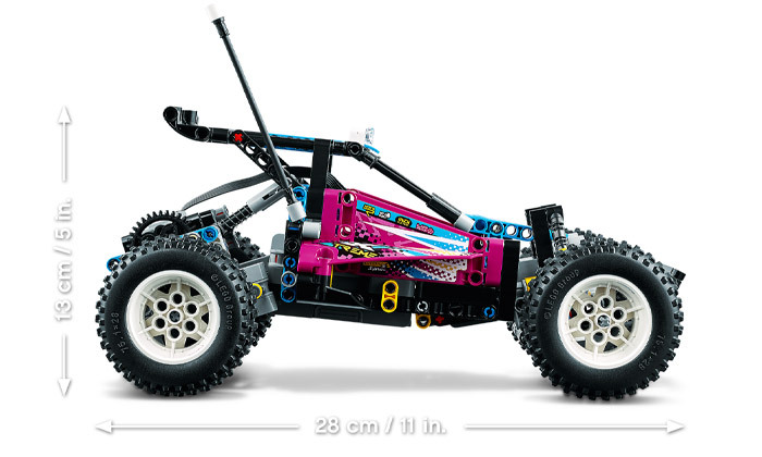 5 לגו טכני LEGO TECHNIC: באגי שטח ממונע 42124