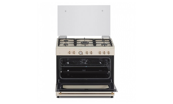 3 לזמן מוגבל: תנור משולב כיריים Peerless דגם PR-9060R-BEJ-S-T - צבע לבחירה