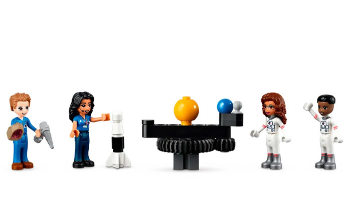 6 לגו חברות LEGO FRIENDS: אקדמיית החלל של אוליביה 41713