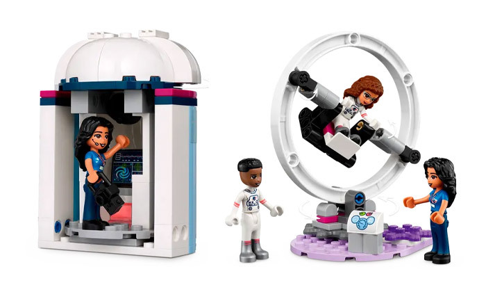 7 לגו חברות LEGO FRIENDS: אקדמיית החלל של אוליביה 41713