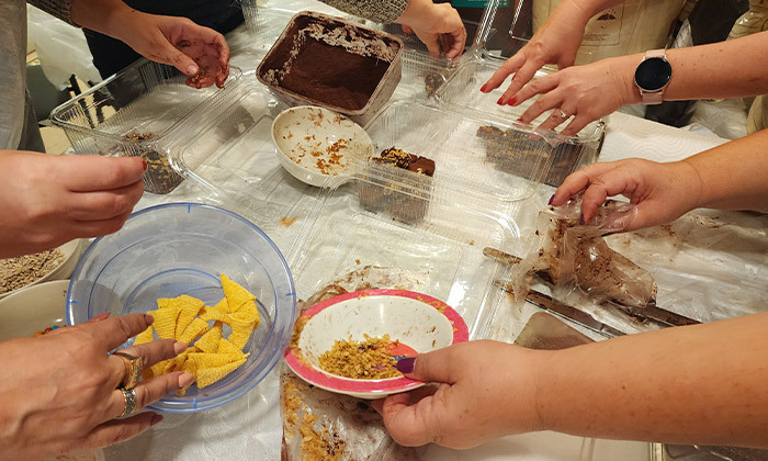 13 השתתפות בסדנת השוקולד של השוקוליטייר קובי בס, פתח תקווה