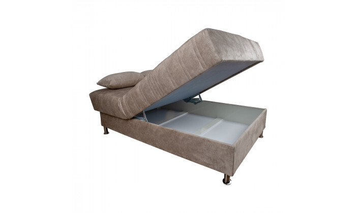 4 מיטת נוער ברוחב וחצי BRADEX דגם HALP עם ארגז מצעים - צבעים לבחירה
