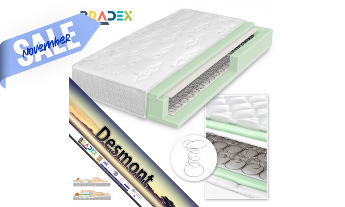 10 מיטה זוגית מעץ מלא 160x200 ס"מ BRADEX דגם VISTA - אופציה למזרן