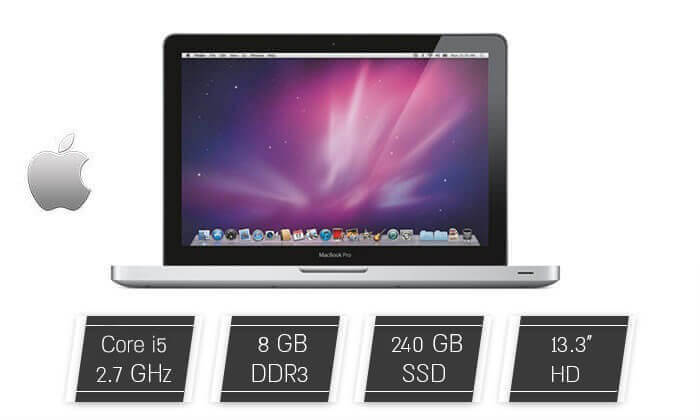4 מחשב נייד "13.3 Apple MacBook Pro  - משלוח חינם!
