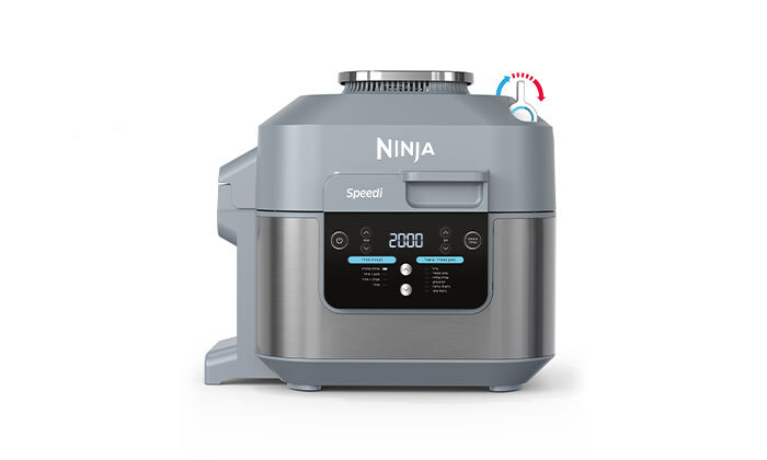 11 NINJA SPEEDI מהיבואן הרשמי: סיר בישול וטיגון חכם נינג'ה דגם ON403