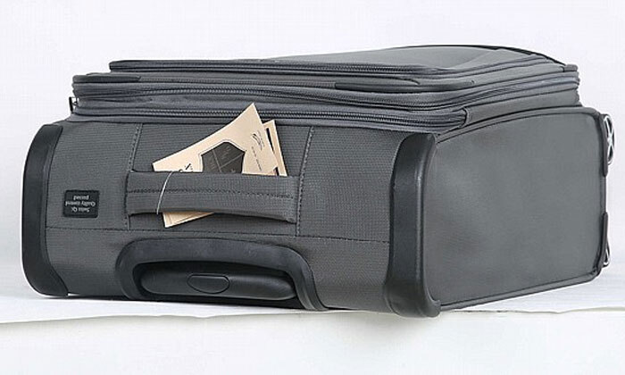 4 סט 3 מזוודות בד PRO-DLX SWISS‏ ותיק מתלבש תואם
