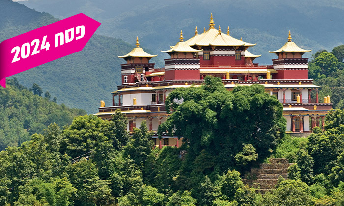 14 מארמונות רג'סטן אל הרי ההימלאיה: מאורגן 15 ימים בהודו ונפאל ע"ב חצי פנסיון כולל ואראנסי וקטמנדו