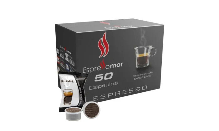 3 מארז 200 קפסולות Espressomor תואמות מכונת ESSSE CAFFE