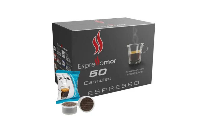 4 מארז 200 קפסולות Espressomor תואמות מכונת ESSSE CAFFE