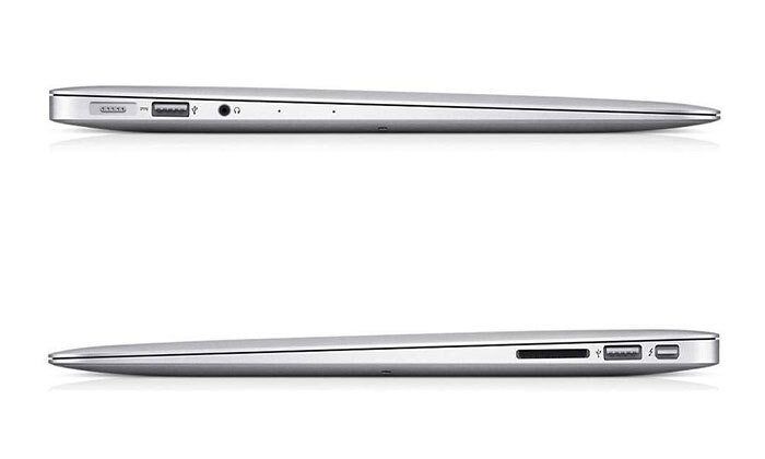 3 מחשב נייד מחודש Apple MacBook Air 13 עם מסך "13, זיכרון 8GB ומעבד i5