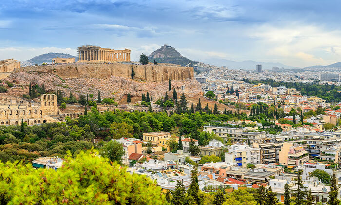8 מאורגן יווני: 5 ימי טיול באתונה כולל סיור קולינרי, ביקור באקרופוליס, טיסות וכבודה