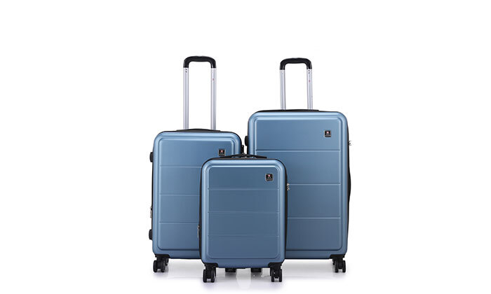 5 סט 3 מזוודות קשיחות "20, "25 ו-"29 SWISS MILANO - צבעים לבחירה