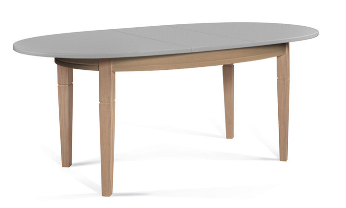 3 שולחן אוכל נפתח 1.9 מ' HOME DECOR דגם גליל - אופציה לכיסאות