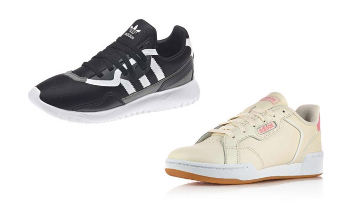 2 נעלי סניקרס לנשים, ילדים ונוער אדידס adidas - צבעים לבחירה
