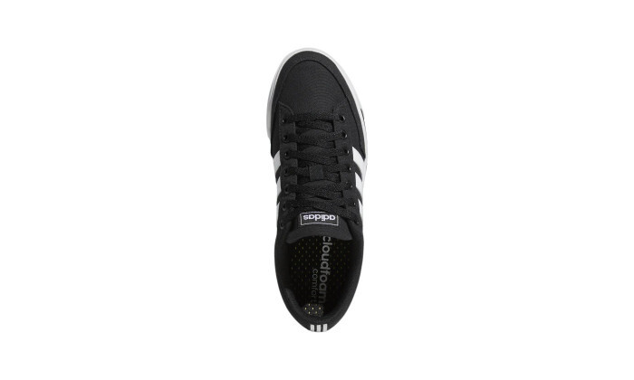 3 נעלי סניקרס Adidas לנשים דגם Retrovulc Canvas - שחור