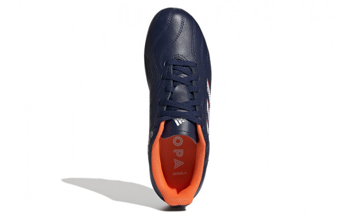 4 נעלי כדורגל Adidas לילדים דגם Sense 4 - כחול