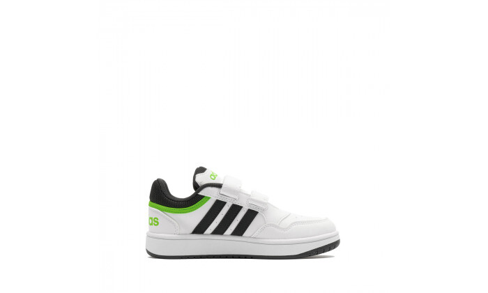 5 נעלי סניקרס Adidas לילדים דגם Hoops 3.0 CF - לבן