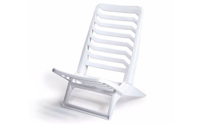 3 כתר: כיסא חוף דגם סאני