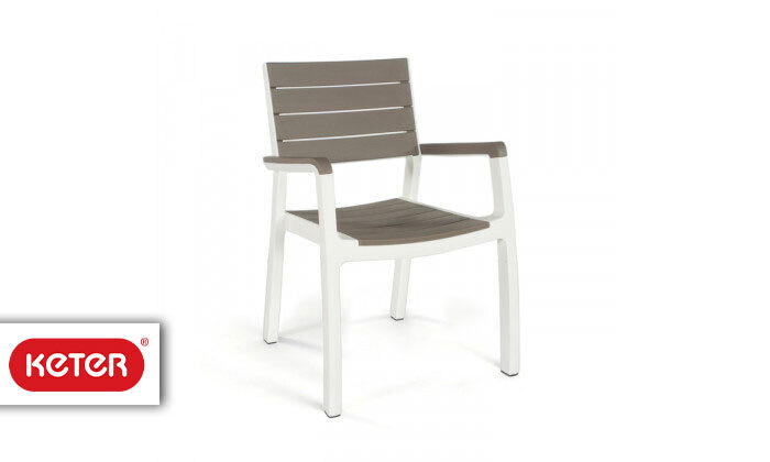 2 כתר: כיסא עם מסעדי ידיים דגם HARMONY