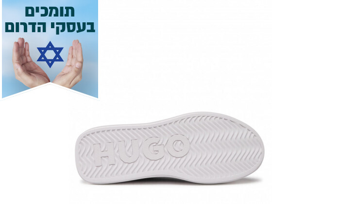 3 נעלי סניקרס לגברים הוגו בוס Hugo Boss דגם Allen בצבע שחור