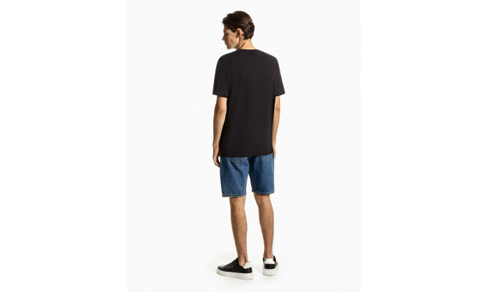 3 חולצת טי שירט לגברים קלווין קליין Calvin Klein - צבע שחור