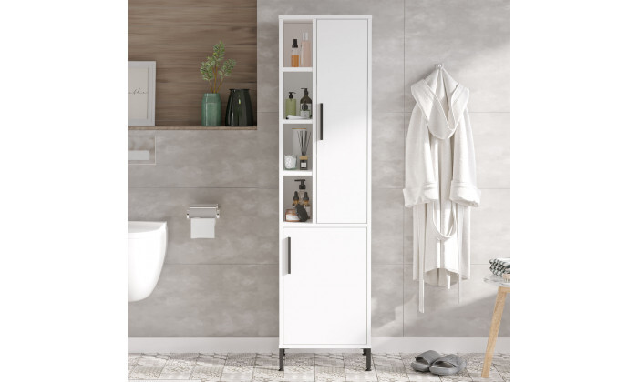 6 ארון אמבטיה ראמוס עיצובים - צבע לבן