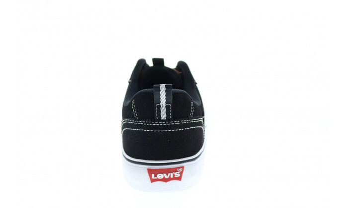 5 נעלי סניקרס לגברים Levi's דגם Lance Perf - שחור